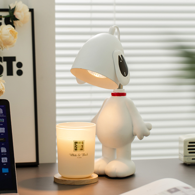 Home Fragrance Japan - Lampe à cire parfumée Snoopy créative,