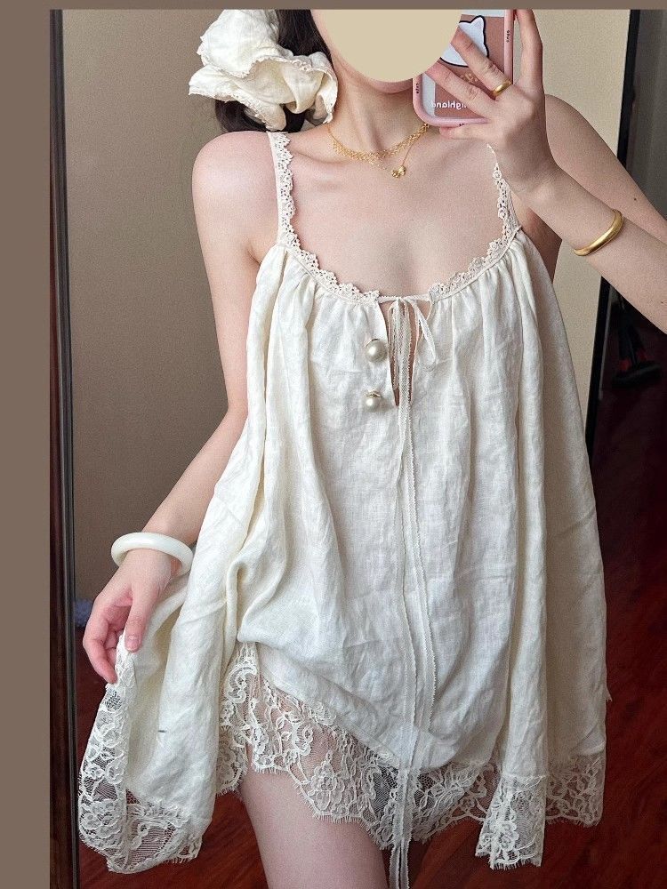 Home Fragrance French - Chemise de nuit Camisole parfumée de