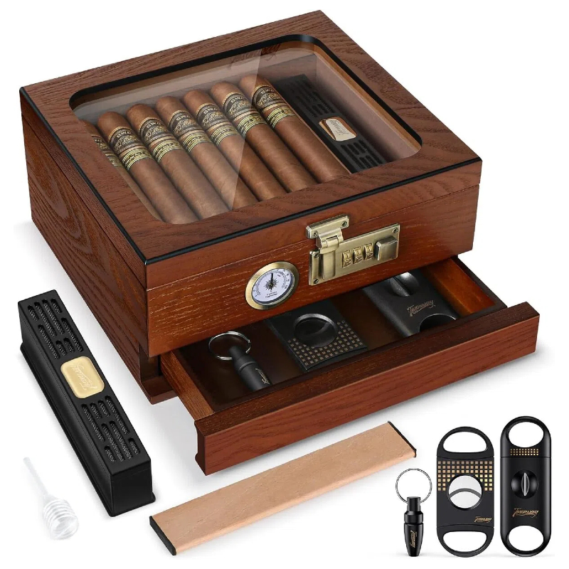 Home Fragrance Maple Walnut - Humidor à cigares, boîte à cigares