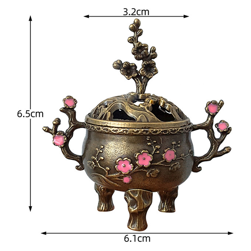 Home Fragrance Miniso - Mini brûleur d'encens porte-bonheur en forme
