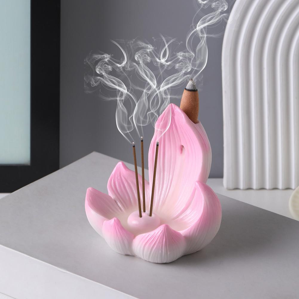 Incense Cone Holder - Porte-encens Lotus pour bâtonnets, Centre de