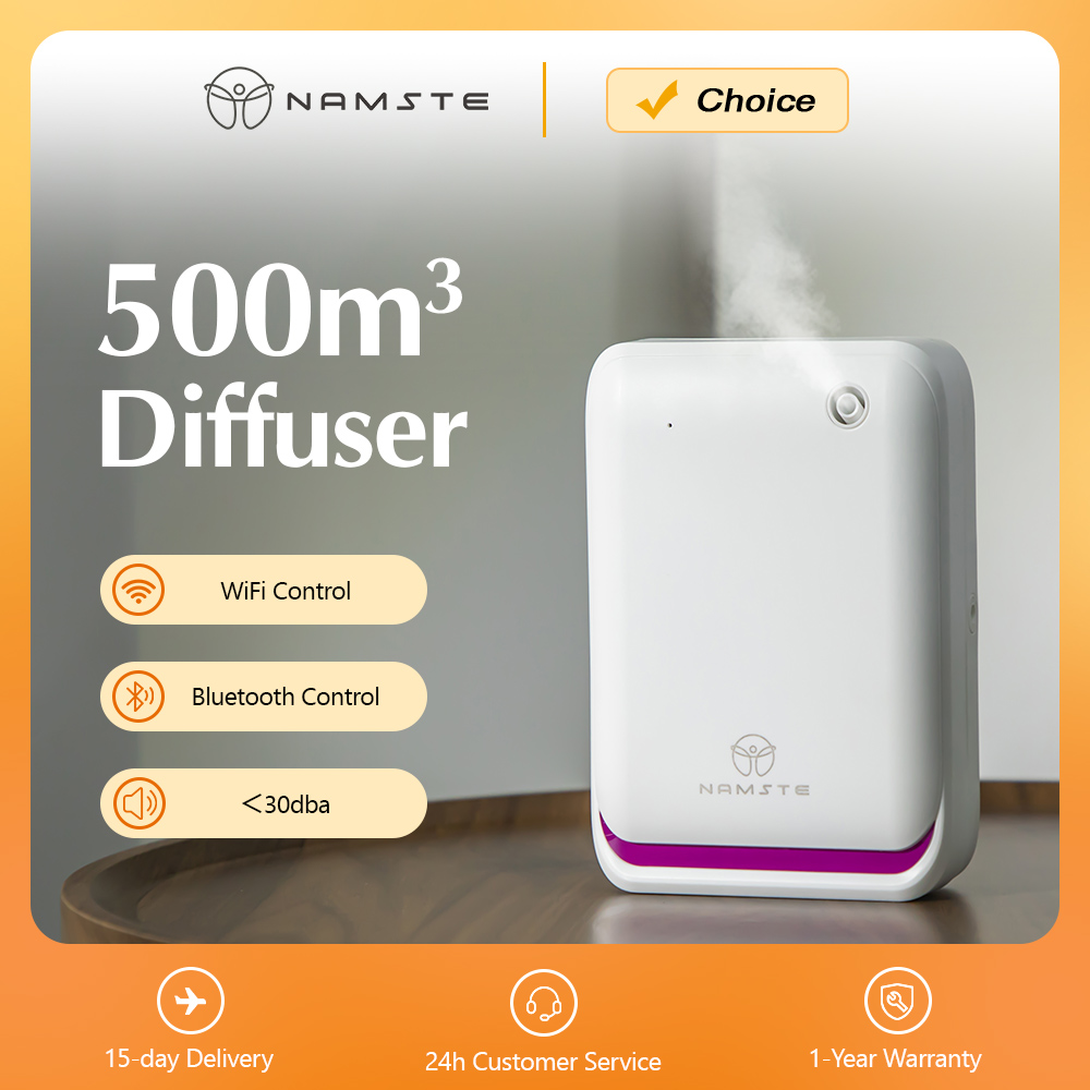 Home Fragrance Aromatherapy - NAMSTE 500m3 grande pièce Machine d'aromathérapie