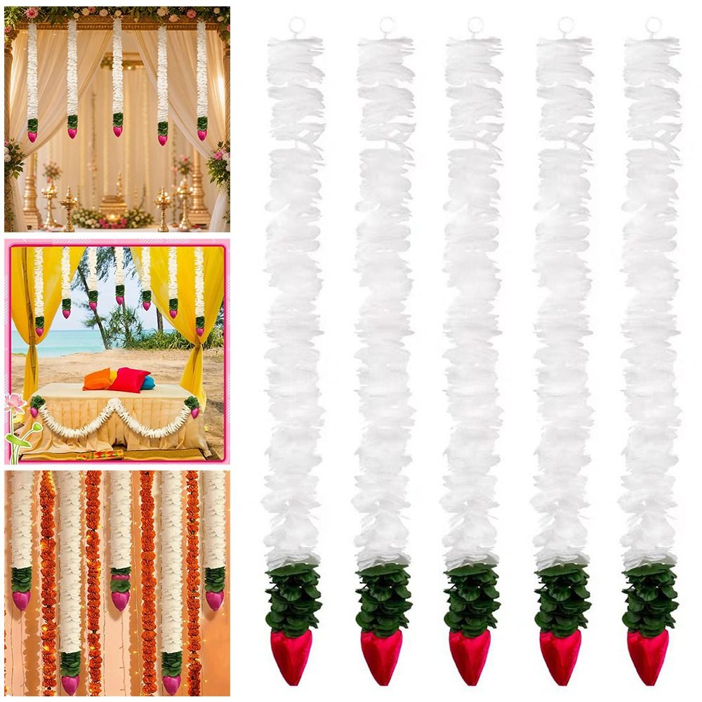 Home Fragrance Jasmine - Guirlande de jasmin artificielle en plastique,