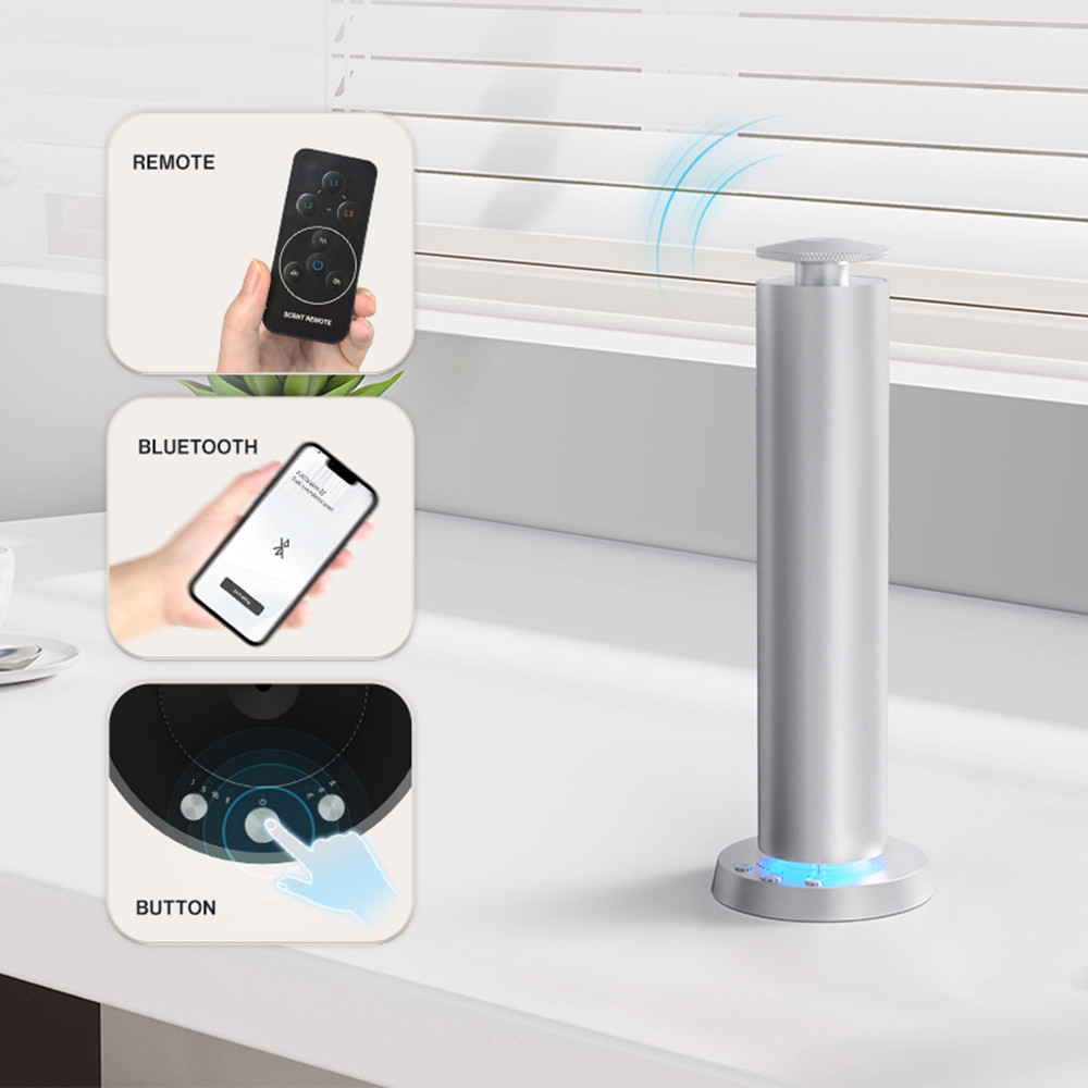 Home Fragrance Accessories - Diffuseur d'arômes Bluetooth pour la maison,
