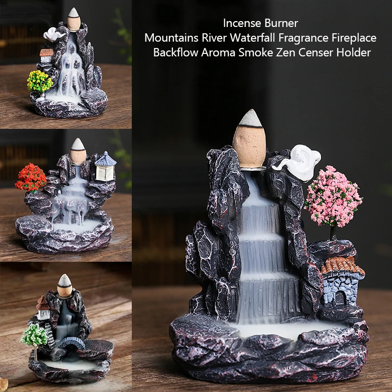 Incense Cone Holder - Porte-encens à reflux, brûleur d'encens en