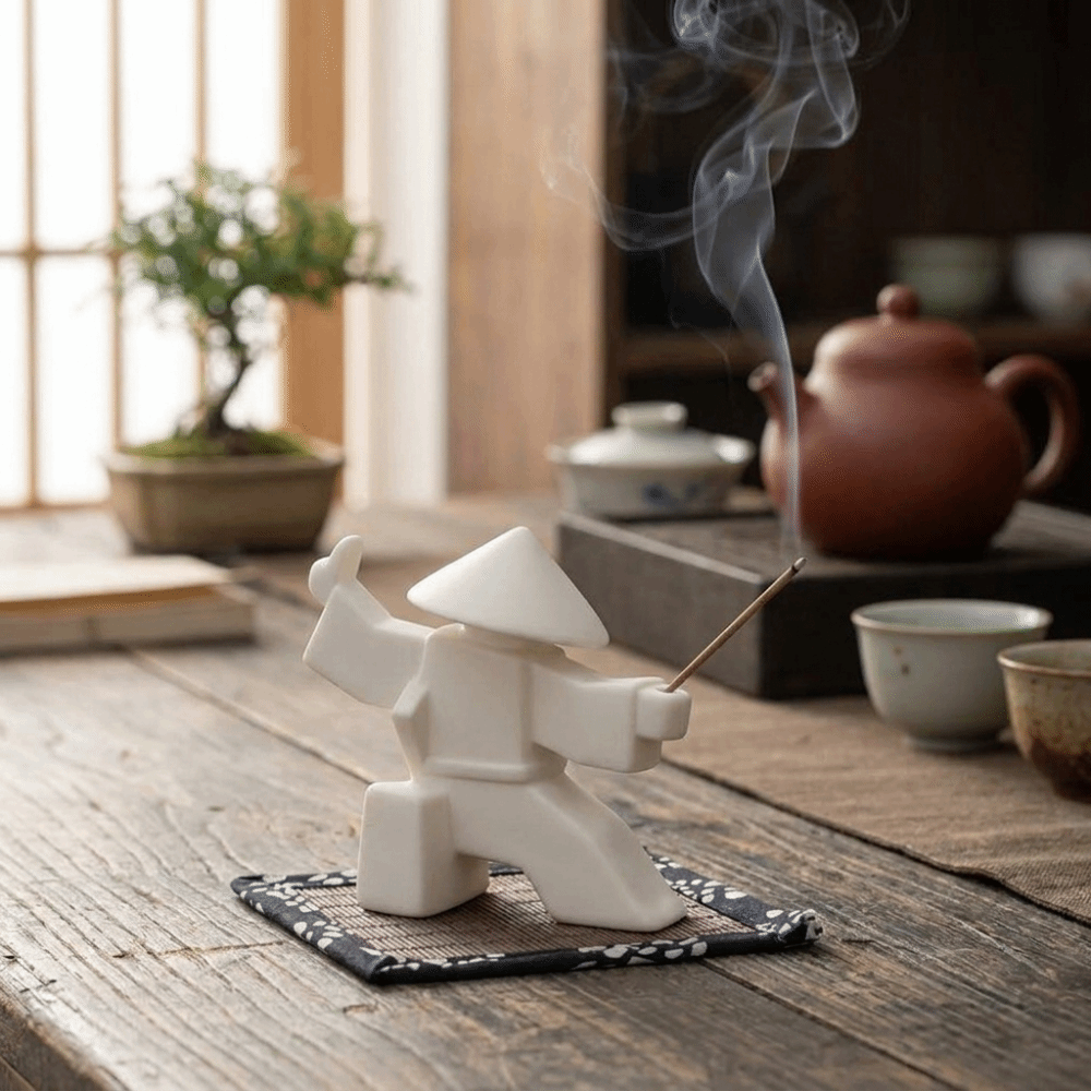Porte-encens samouraï imprimé  - Incense Cone Holder avis et prix