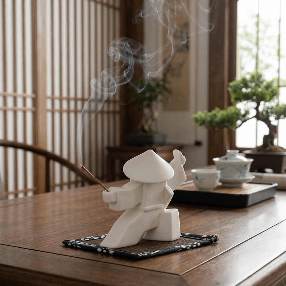 Porte-encens samouraï imprimé  - Incense Cone Holder avis et prix