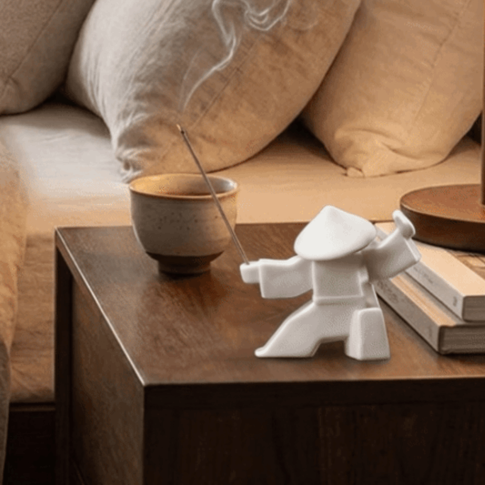 Porte-encens samouraï imprimé  - Incense Cone Holder avis et prix