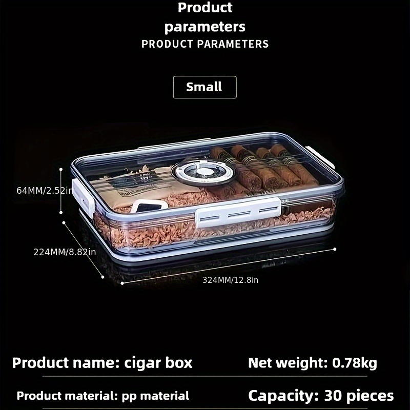 Humidor à cigares avec joint t - Home Fragrance Maple Walnut avis et prix
