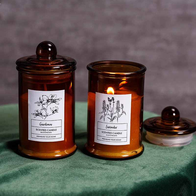 Pot en verre Vintage, bougie p - Soy Wax Flake avis et prix