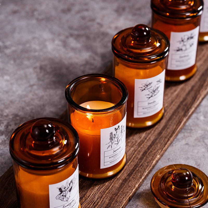 Pot en verre Vintage, bougie p - Soy Wax Flake avis et prix