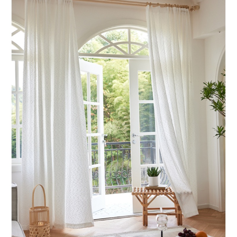 Rideaux en voile opaque transl - Home Fragrance French avis et prix