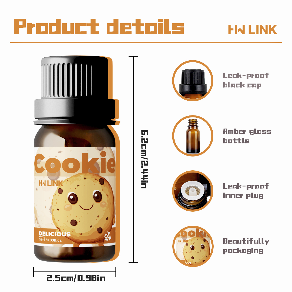Huiles essentielles Cookie 10  - Home Fragrance Accessories avis et prix