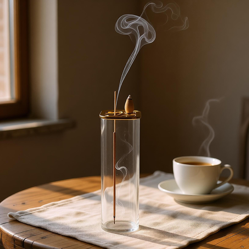 Brûleur d'encens double en mét - Incense Cone Holder avis et prix