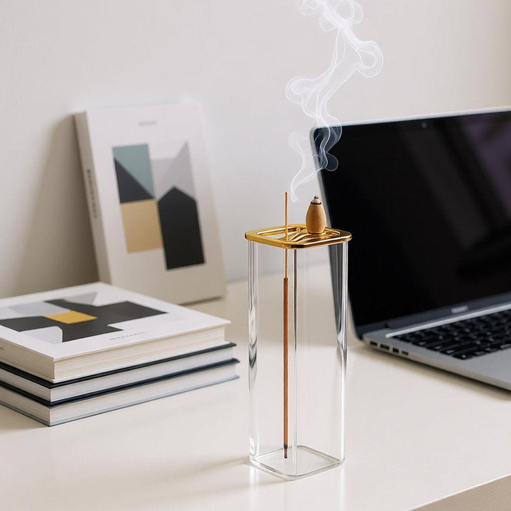 Brûleur d'encens double en mét - Incense Cone Holder avis et prix