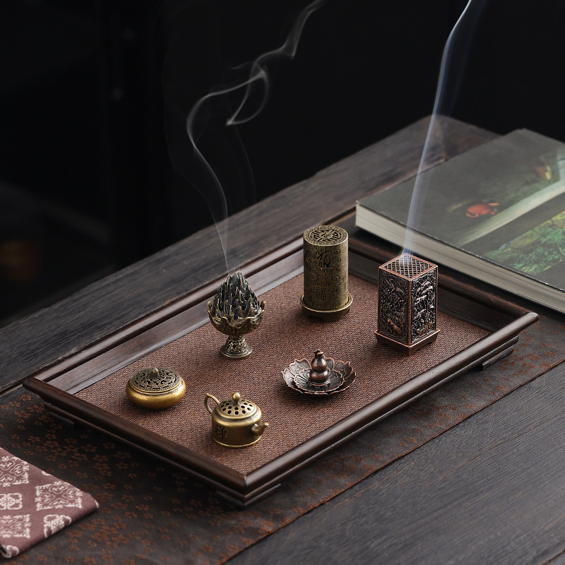 Brûleur d'encens vertical carr - Incense Cone Holder avis et prix