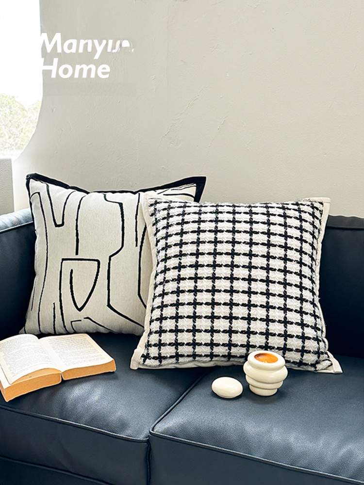 Housse de coussin à carreaux n - Home Fragrance French avis et prix