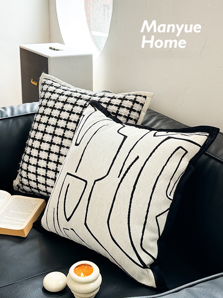 Housse de coussin à carreaux n - Home Fragrance French avis et prix