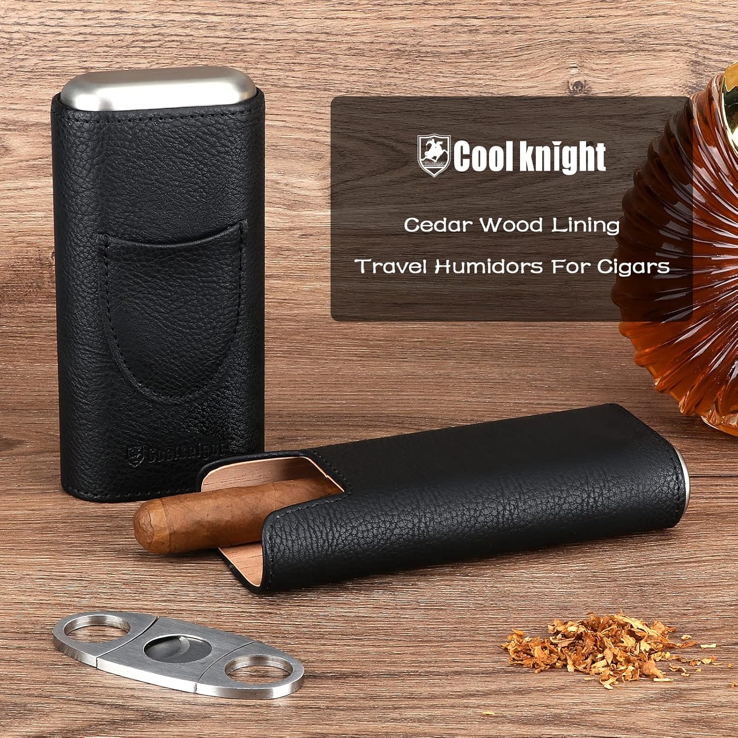 Étui à cigares en cuir - Doubl - Home Fragrance Maple Walnut avis et prix