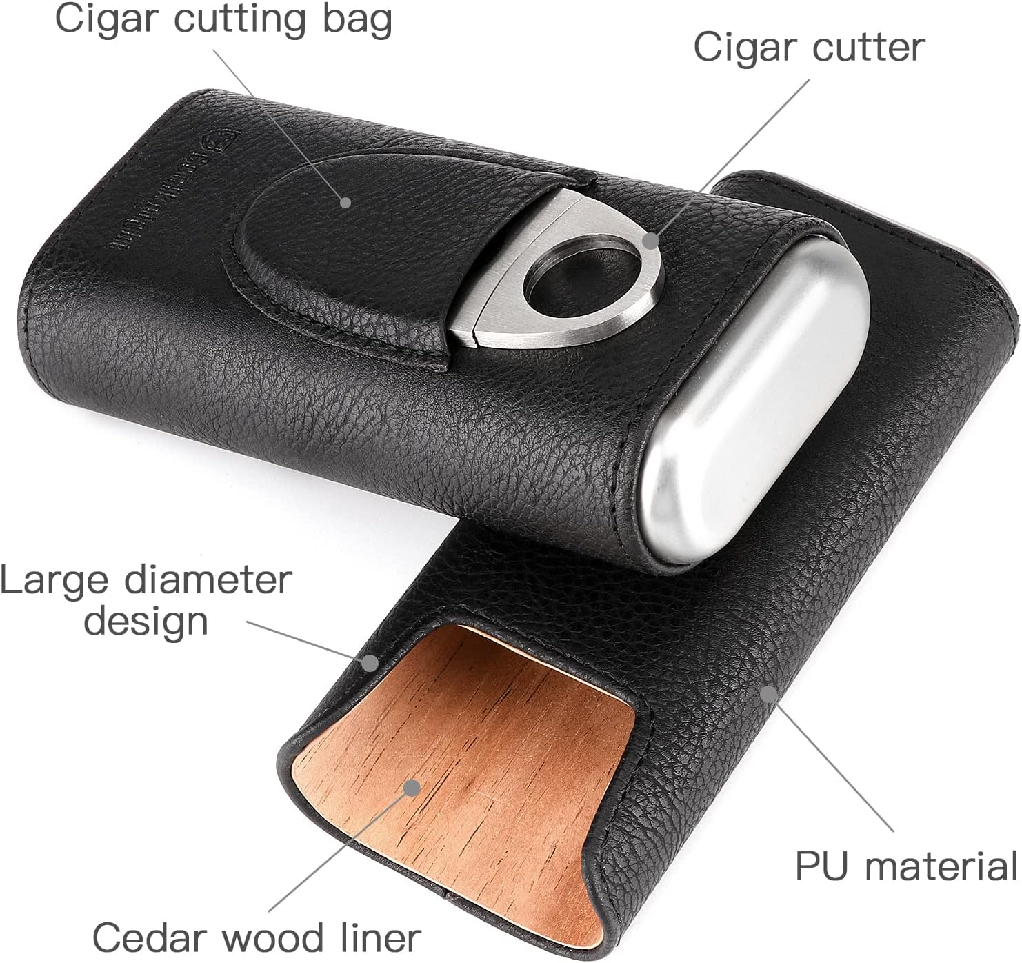 Étui à cigares en cuir - Doubl - Home Fragrance Maple Walnut avis et prix