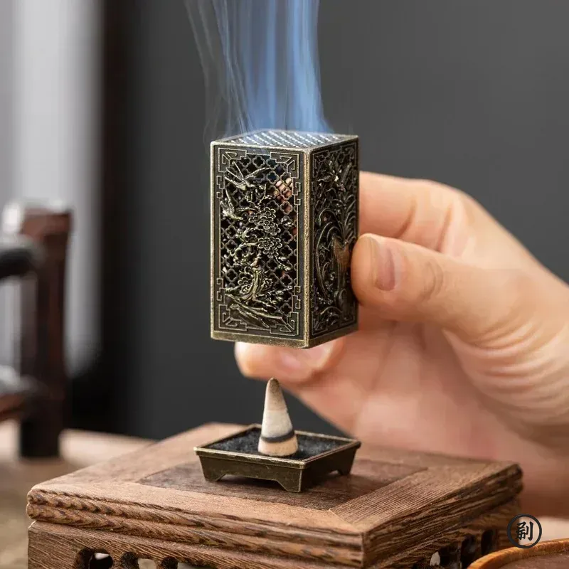 Brûleur d'encens Vertical carr - Incense Cone Holder avis et prix