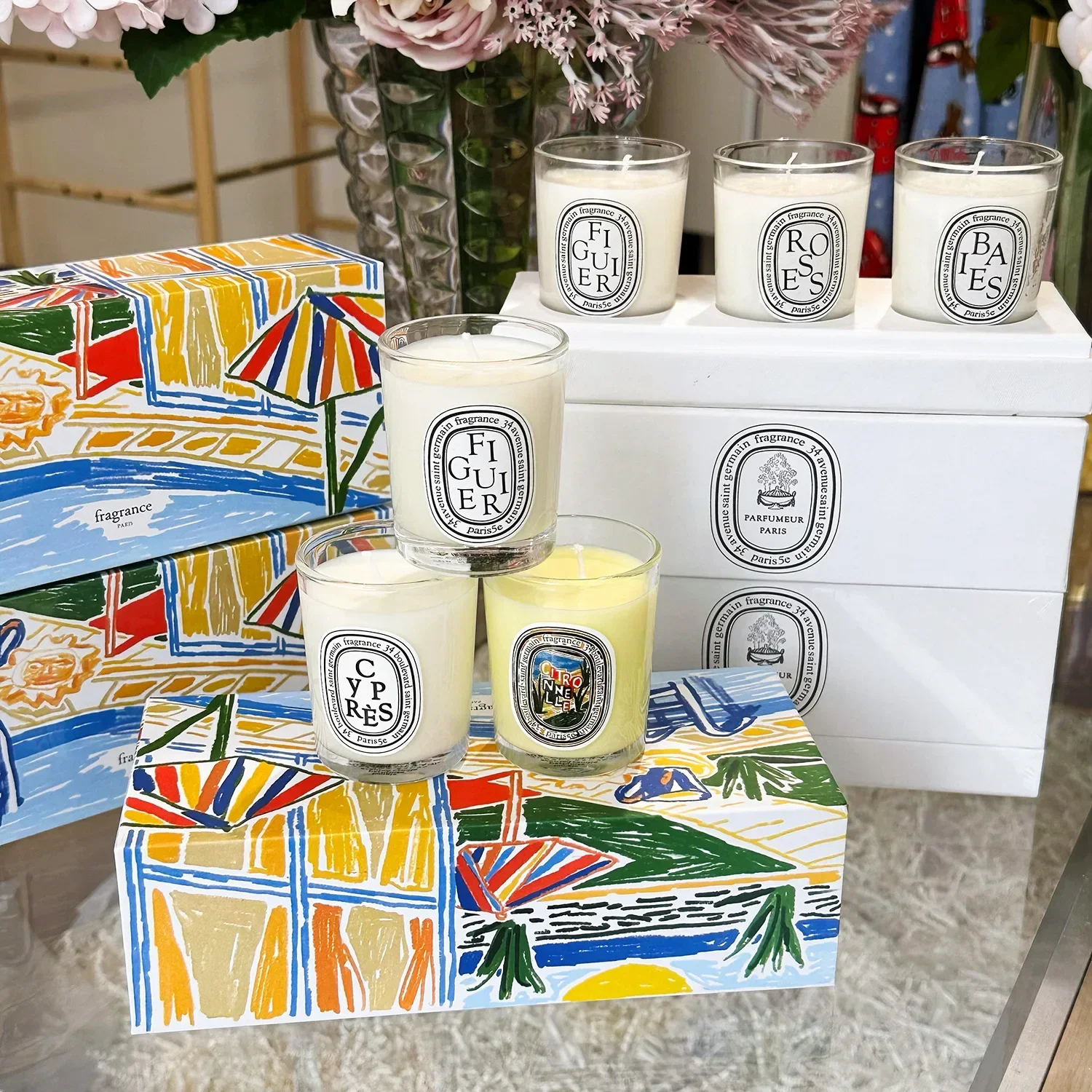 Bougie d'aromathérapie parfumé - Home Fragrance French avis et prix