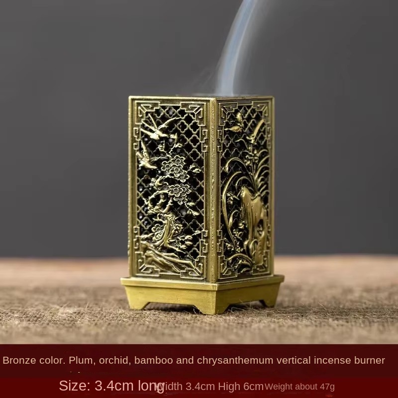 Brûleur d'encens vertical carr - Incense Cone Holder avis et prix