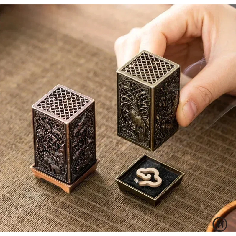 Brûleur d'encens vertical carr - Incense Cone Holder avis et prix