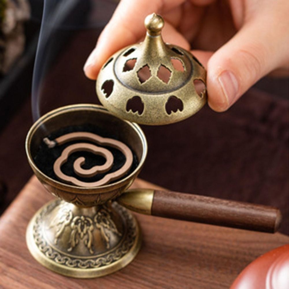 Brûleur d'encens vintage en al - Home Fragrance Miniso avis et prix