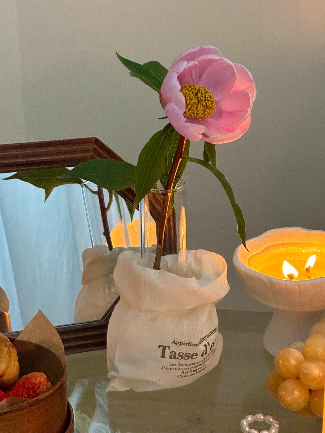 Vase à fleurs en verre de styl - Home Fragrance French avis et prix