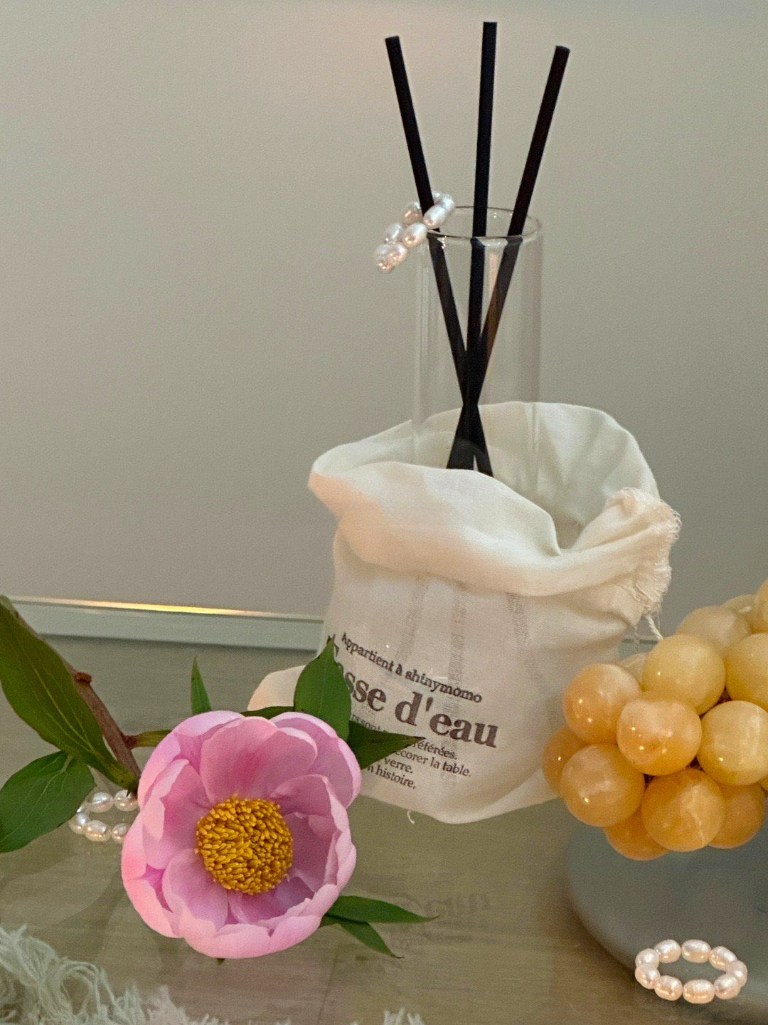 Vase à fleurs en verre de styl - Home Fragrance French avis et prix
