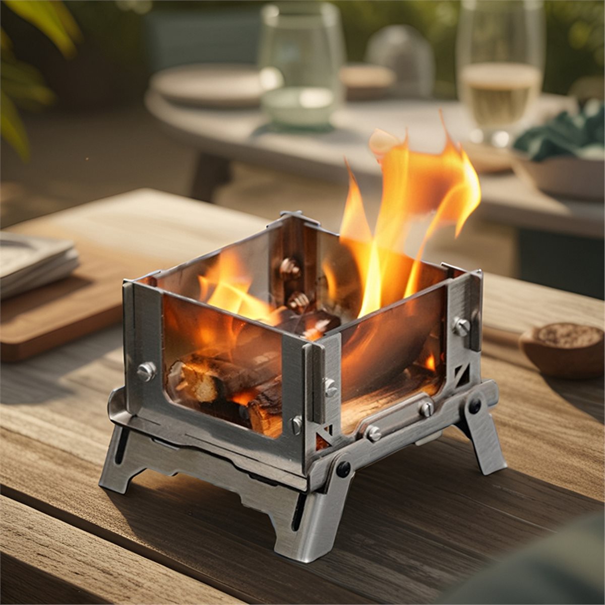 Réchaud de camping extérieur M - Home Fragrance Miniso avis et prix