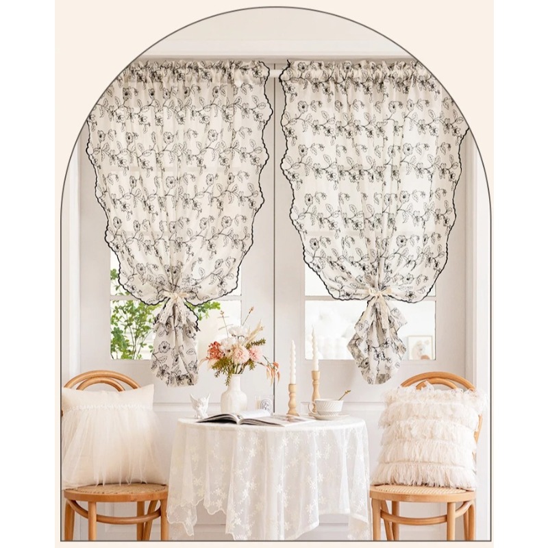 Voilage en dentelle rétro fran - Home Fragrance French avis et prix