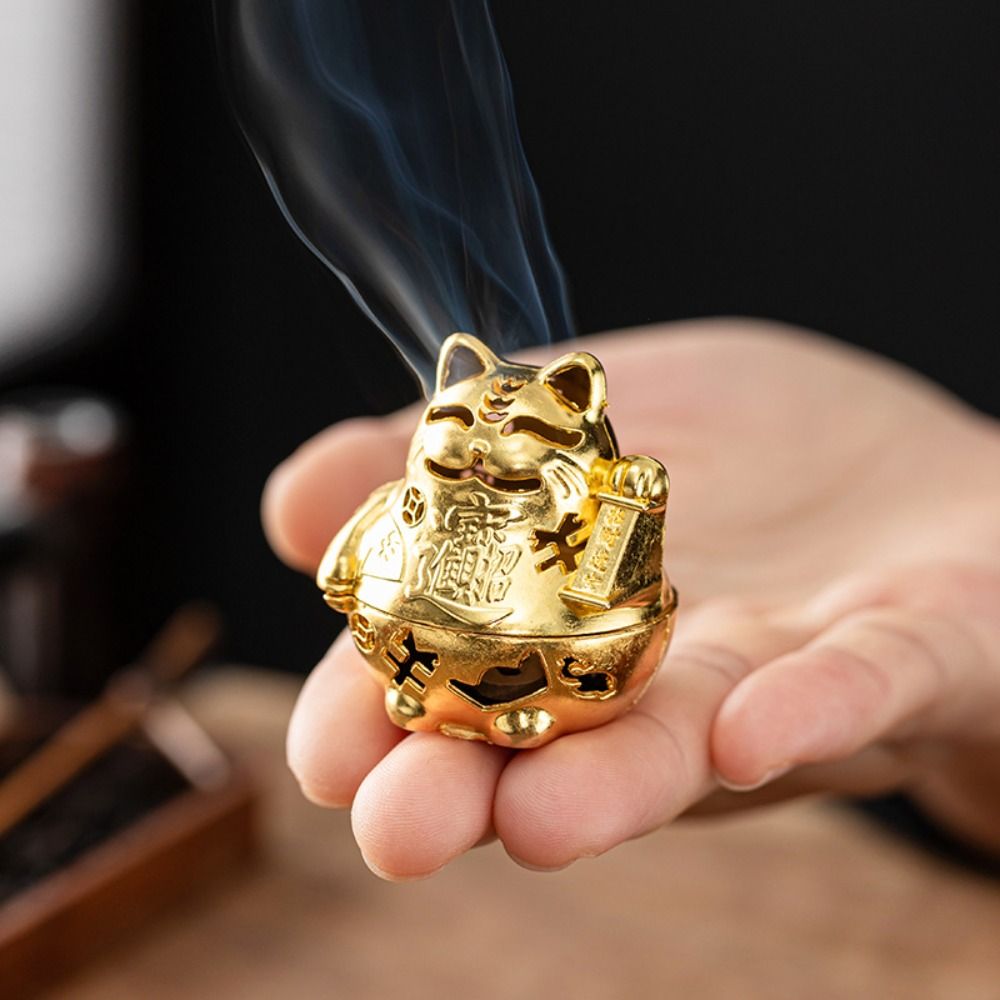 Brûleur d'encens chat porte-bo - Home Fragrance Miniso avis et prix