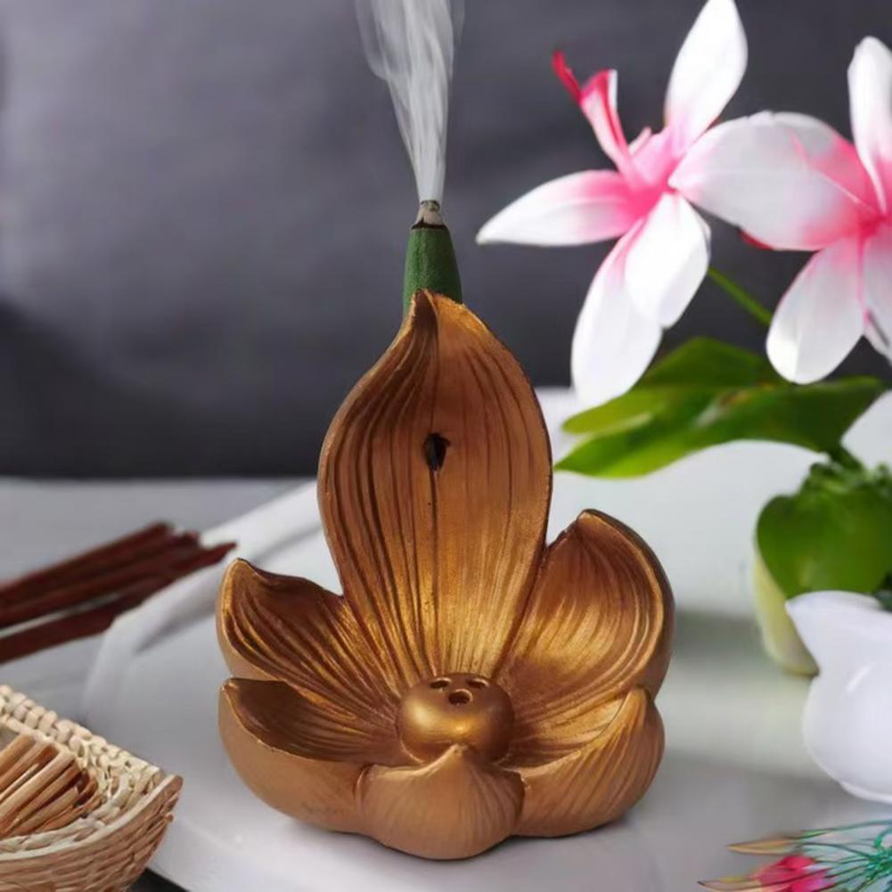 Porte-encens Lotus en résine,  - Incense Cone Holder avis et prix