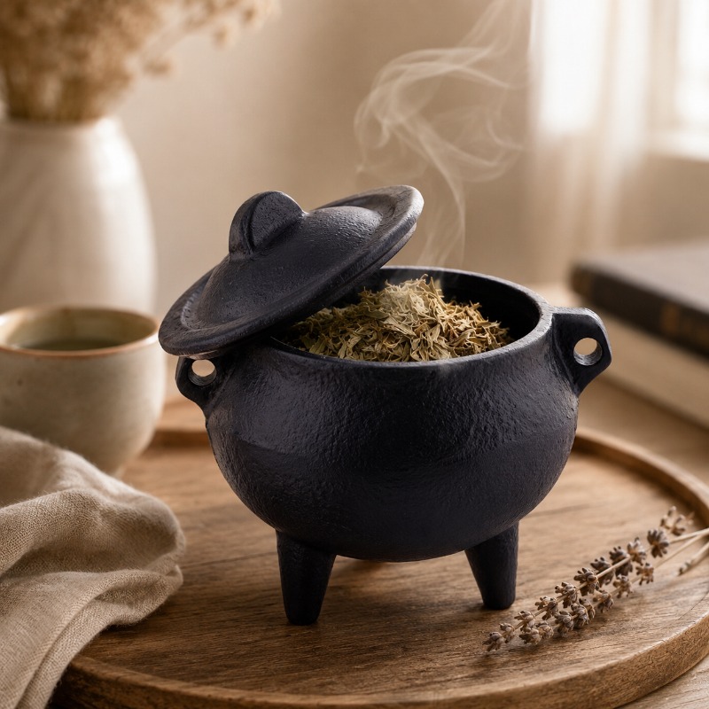 Brûleur d'encens rétro en font - Home Fragrance Miniso avis et prix
