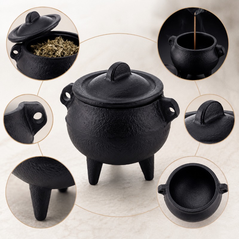 Brûleur d'encens rétro en font - Home Fragrance Miniso avis et prix