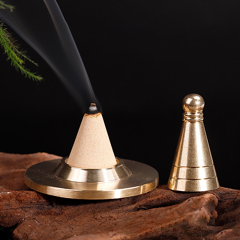 Moule à encens en laiton en fo - Incense Cone Holder avis et prix
