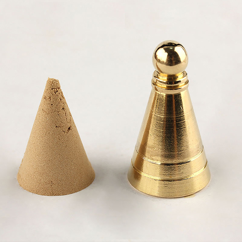 Moule à encens en laiton en fo - Incense Cone Holder avis et prix